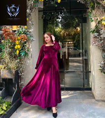 Valvet frock