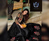 Embroidery Bunch Maxi With Emb Separate Koti 2Pcs🥰