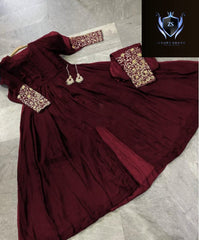 Both Sided Embroidered on Sleeves & Trouser 2PCs