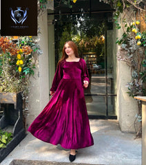 Valvet frock