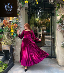 Valvet frock