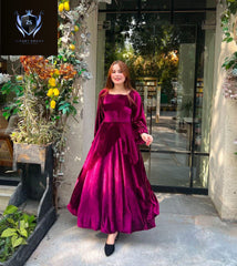 Valvet frock