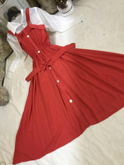 Imported plane Romper Maxi With Imported Plain Front open Shirt (white Color)