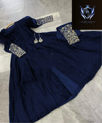 Both Sided Embroidered on Sleeves & Trouser 2PCs