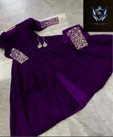 Both Sided Embroidered on Sleeves & Trouser 2PCs