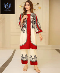 Digital Printed Cord Set 2Pcs